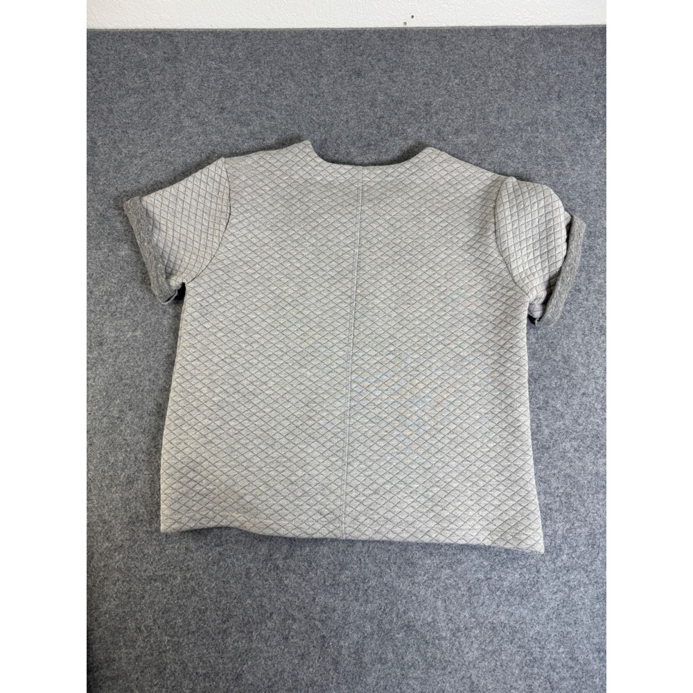 Marine Layer Grey Corbet Quilted Two Piece Set Top and Skirt Womens Size M - Picture 8 of 10